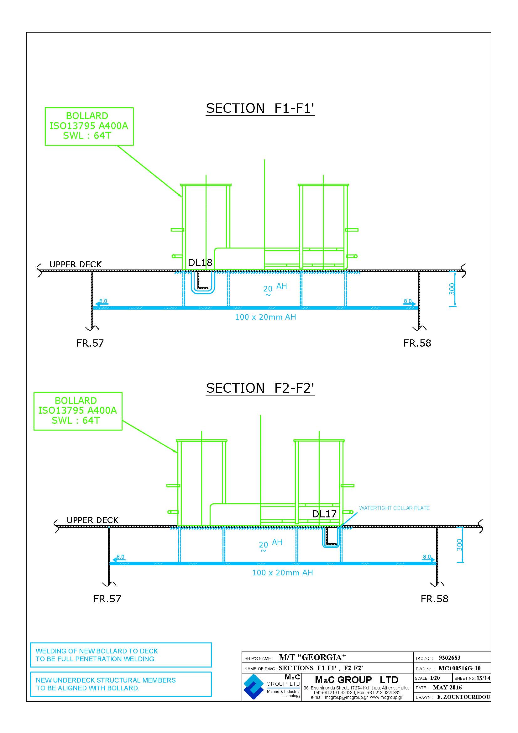 MACHINERY / OUTFITTING / PIPING